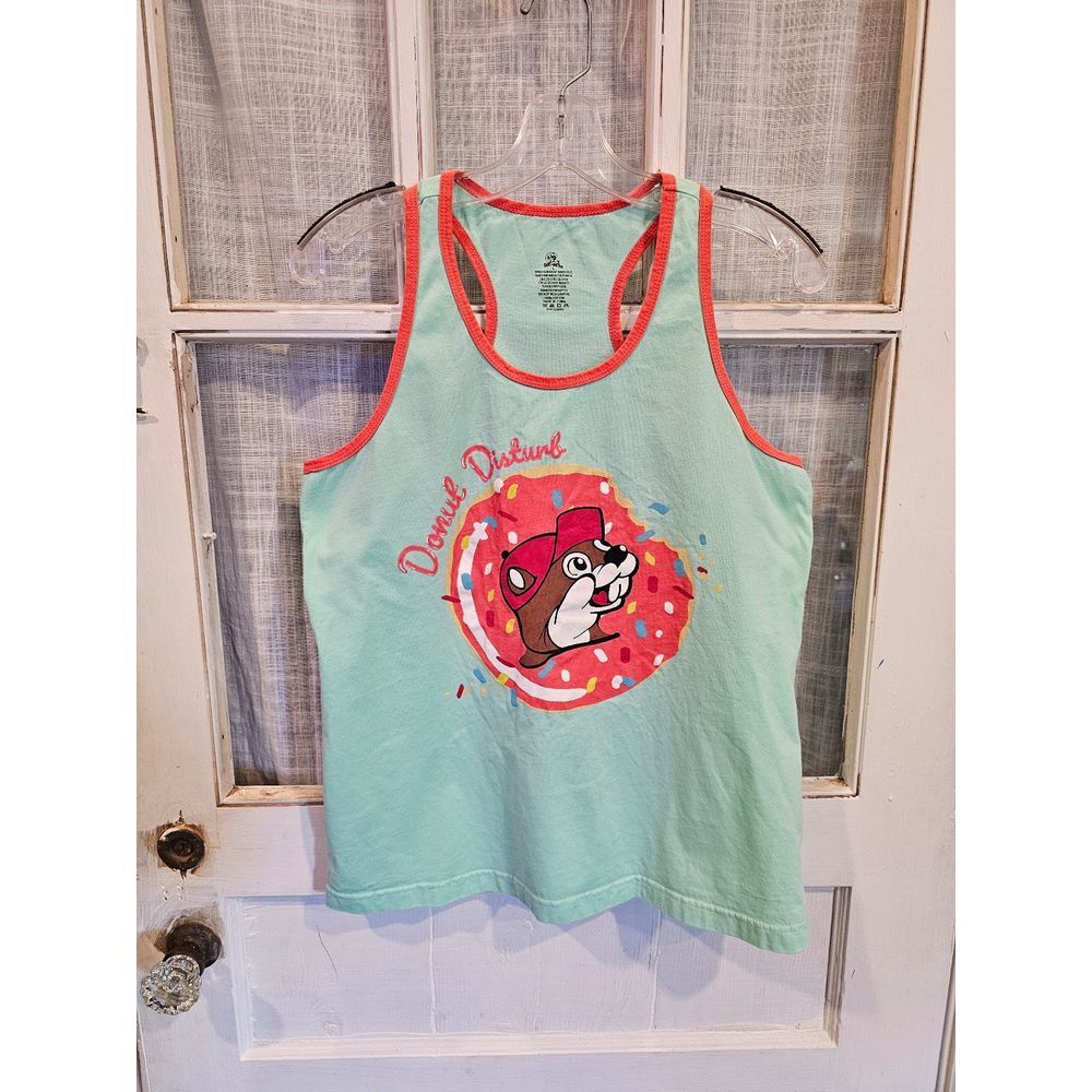 Bucees Donut Disturb Racerback Tank Top